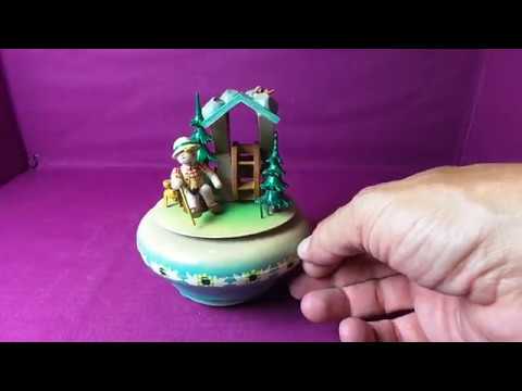 Steinbach uralte Spieluhr Nr.192 - seltenes Sammlerstück aus dem Erzgebirge