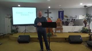 Minister Nate Clark March 20, 2021