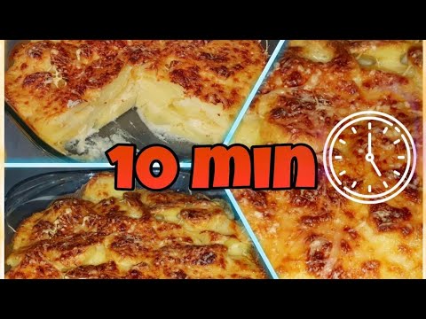 Gratin dauphinois à faire en 10 minutes chrono ⏱️!