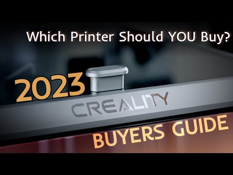 2023 Creality Buyers Guide