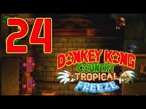 DONKEY KONG COUNTRY: TROPICAL FREEZE #24 - Walzen-Level Teil 1 [HD | Deutsch]