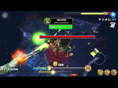 HUNGRY SHARK WORLD - DEFEAT ENEMY MECHA SHARKJIRA