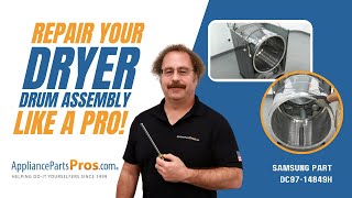 How To: Samsung Dryer Drum Assembly DC97-14849H