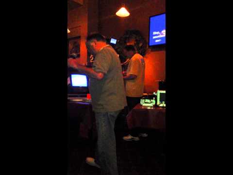 My dad in his element