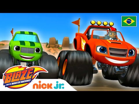 Salvando o dia 😀 | Blaze and the Monster Machines