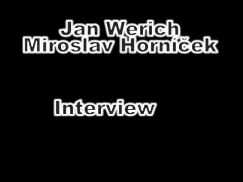 Jan Werich Miroslav Horníček Interview