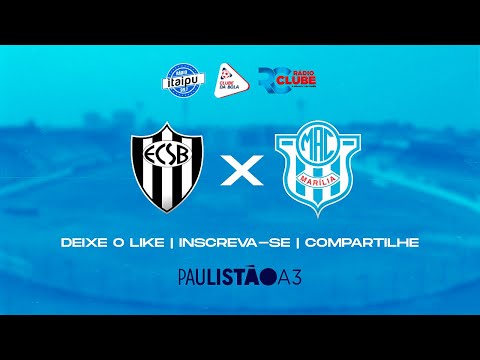 São Bernardo X Marília | AO VIVO | 02/04/22 | Paulistão A3