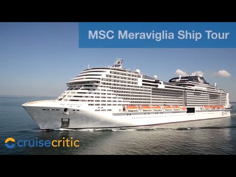 MSC Meraviglia Ship Tour - Video