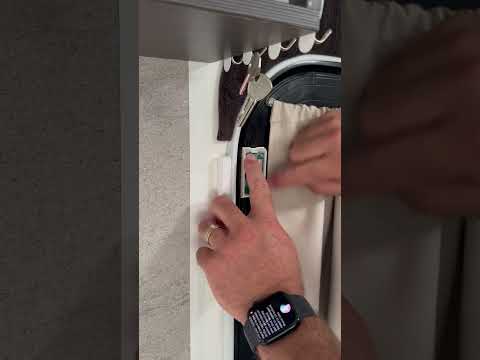Replace the magnetic door switch battery or circuit board