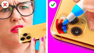 GENIUS LIFE HACKS FOR EVERY LIFE SITUATION || Funny Crafts And DIYs by 123 Go! Gold