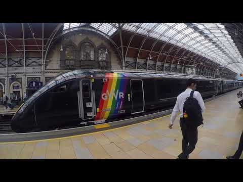 GWR 800008 #Trainbow departing Paddington 11:45