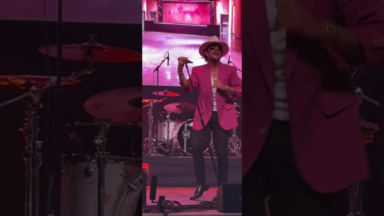 Promotional video thumbnail 2 for Bruno Mars Impersonator