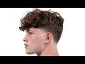 SUPER CLEAN CURLY TAPER FADE HAIRCUT TUTORIAL