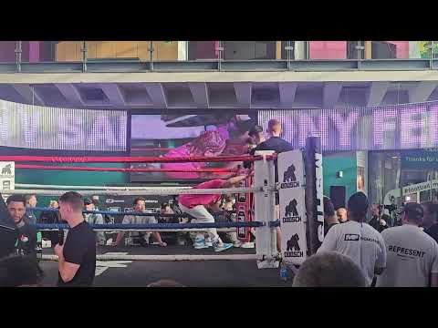 NATAN MARCON LEAVES MISFITS 022 OPEN WORKOUT AFTER CHASE DEMOOR DOESNT SHOW!