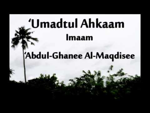 4. Umdatul Ahkaam of Al Maqdisee, Book of Retaliation by Brother Abalfadhl