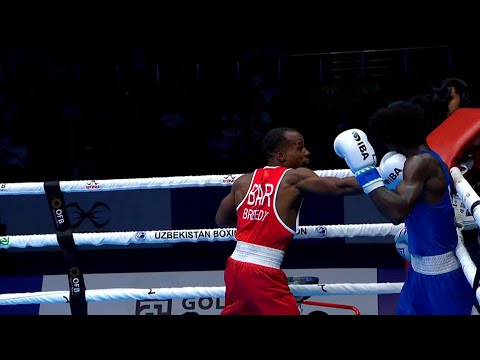 R64 (51KG) BREEDY JABALI (BAR) vs DEPINA DAVID DANIEL (CPV) | IBA World Boxing Championships 2023