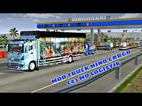 Mod Bussid Truck Hino C43 Spady Cargo MD Logistik