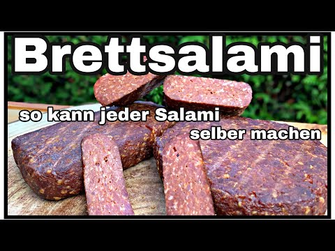 Brettsalami - So kann jeder Salamis selber machen (ohne grosses Equipment)