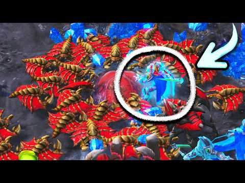 CRAZY new Dark Templar Rush! StarCraft 2