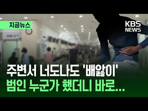 배앓이 환자가 갑자기 많이 늘었어요