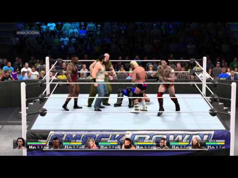 WWE2K15 My Career Pt.48: 6 man Battle-Royal PART 2