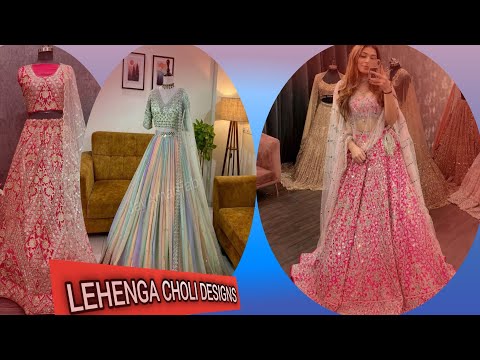 Designer Lehenga Choli Designs | Bollywood Lehenga | Omaima Story Planet