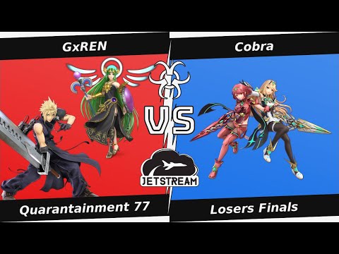Quarantainment 77 Losers Finals - GxREN (Cloud, Palutena) Vs Cobra (Pyra) - SSBU