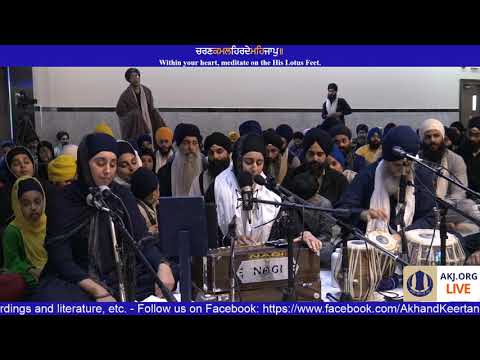 087 Toronto Dec. 2017 - Raensabaayee Keertan - Bibi Harkiran Kaur Jee Toronto