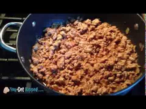 Quick Meal For Building Muscle - Low Fat Spicy...