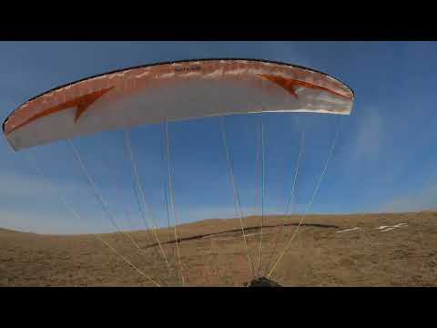 4K Paragliding - Codaesti: Chill flight with an abrupt end