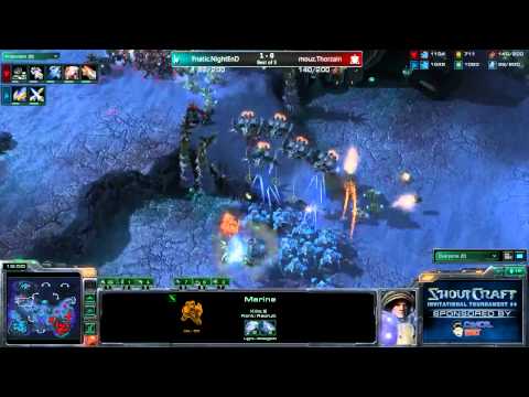 ► SHOUTcraft - SCi4 - RO8 : ThorZaIN vs NightEnD G2