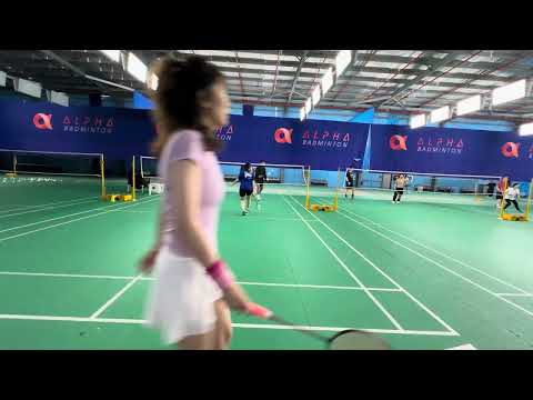 Bethany Li in EBA Training - World Junior Badminton Championship Australian Representative