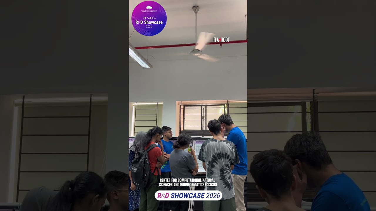 Computational Biology Research | R&D Showcase 2026 | IIIT-H