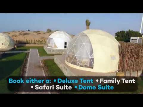 Magical Overnight Camp at the Longbeach Campgrond - Bin Majid Beach Hotel - RAK