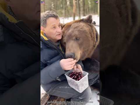 The ineffable love between humans and animals.# #foryou #animallife # #animals #love #friends