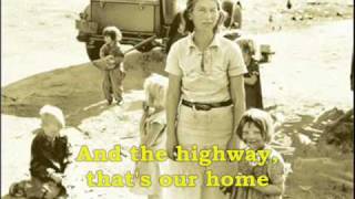 Dust Bowl Refugee-- Woody Guthrie
