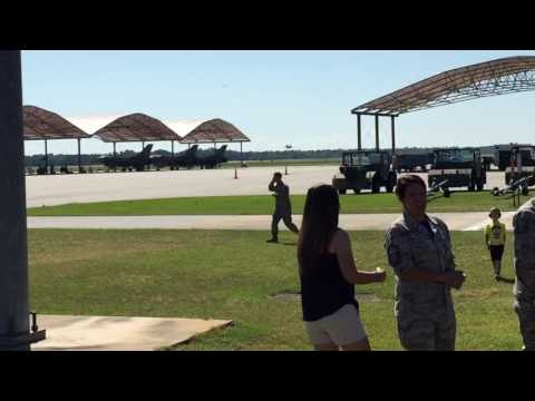 F-16 low approach McEntire ANG