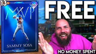 99 Overall Sammy Sosa, but FREE! [No Money Spent #13]