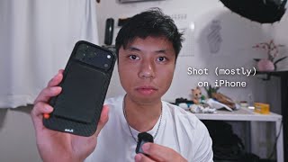 I brought all my cameras, but my iPhone won