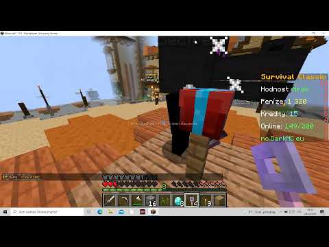 stavím základy na barák minecraft darkmc 3díl