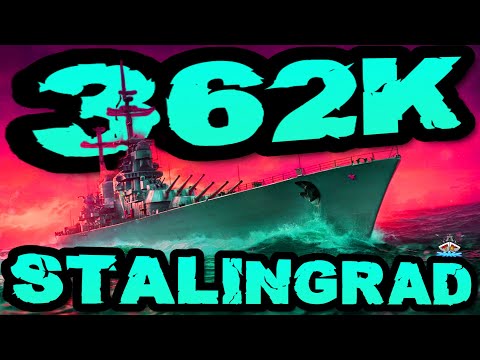 Stalingrad drückt 362K DMG *AP MONSTER* im "300K Club" ⚓️ in World of Warships 🚢 #worldofwarships