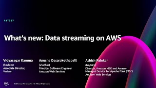 AWS re:Invent 2024 - What’s new: Data streaming on AWS (ANT327)