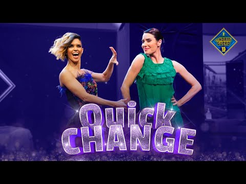 El Quick Change de Pilar Rubio y Lucia Rivera - El Hormiguero