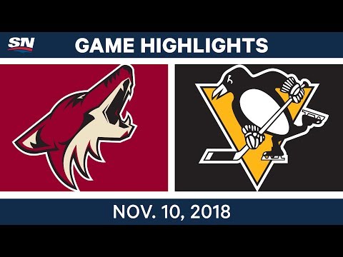 NHL Highlights | Coyotes vs. Penguins – Nov. 10, 2018