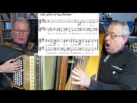 Öberhöller Jodler aus dem Singheft "I sing mei Liadl" Nr.  23