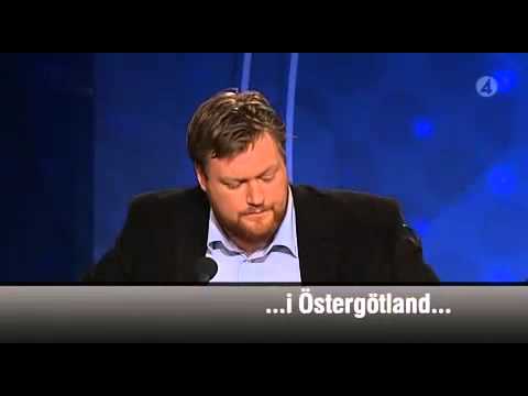 Kristoffer Appelquists premiär i Parlamentet