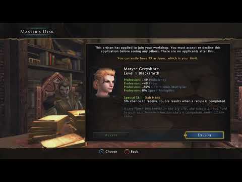 Neverwinter Improving Artisan Application Rate (ty DanChan)