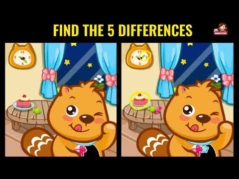 Spot the difference games(NO.8): The Ultimate Difference Test