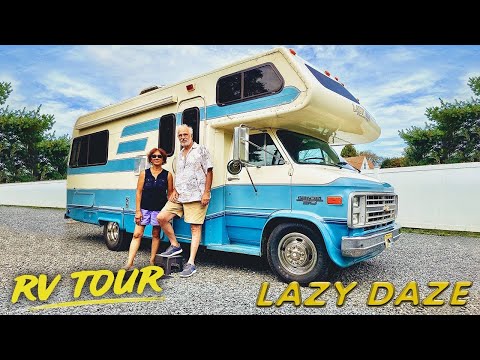 CLASSIC CAMPER TOUR | 1990's Retro Class C Motorhome RV - Lazy Daze