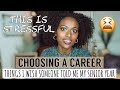HOW TO CHOOSE A CAREER PATH IN HIGH SCHOOL | You Deserve A Stress Free Senior Year (2021)